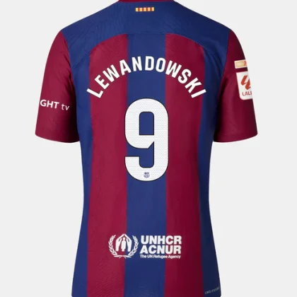 Barcelona LEWANDOWSKI 9 Home Jersey 23-24
