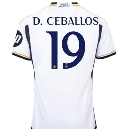 Real Madrid D. Ceballos 19 Home Jersey 23-24