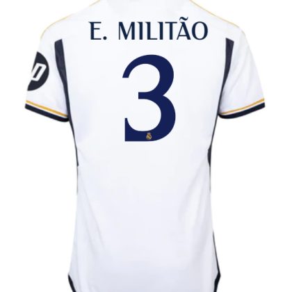 Real Madrid E. Militão 3 Home Jersey 23-24
