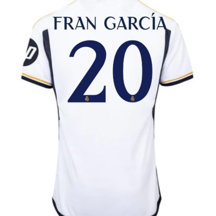 Real Madrid Fran García 20 Home Jersey 23-24