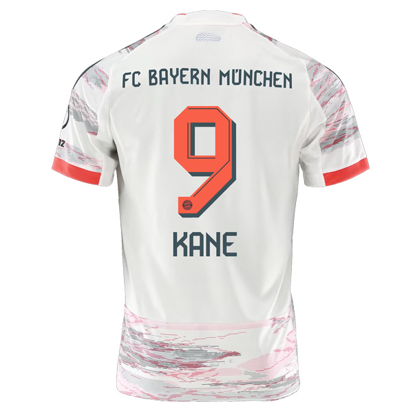 Bayern Munich Away KANE 9 Jersey 25-26
