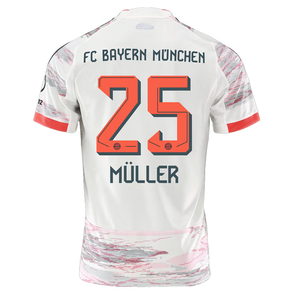 Bayern Munich Away MÜLLER 25 Jersey 25-26