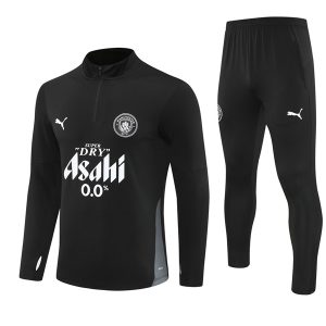 Manchester City Black Training Suit Kit 25-26