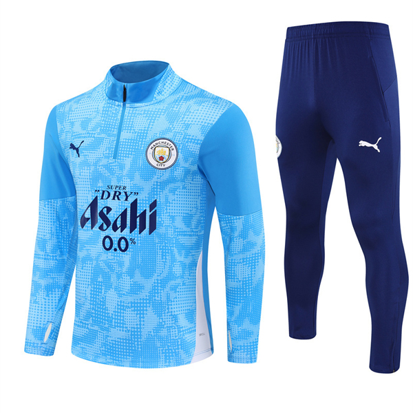 Manchester City Blue Training Suit Kit 25-26