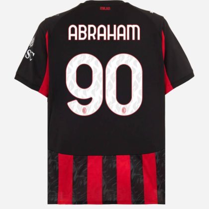 AC Milan Home ABRAHAM 90 Jersey 25-26