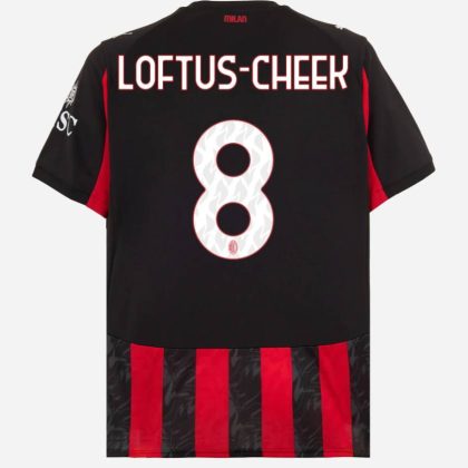 AC Milan Home LOFTUS-CHEEK 8 Jersey 25-26