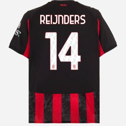 AC Milan Home REIJNDERS 14 Jersey 25-26