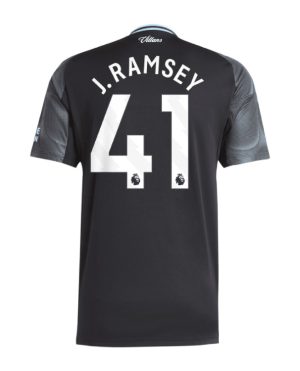 Aston Villa Away J. RAMSEY 41 Jersey 25-26