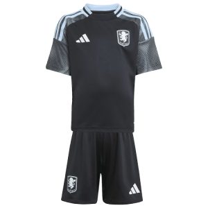 Aston Villa Away Jersey Kids Kit 25-26