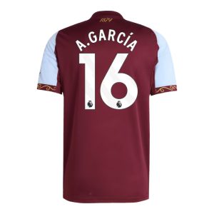 Aston Villa Home A.GARCÍA 16 Jersey 25-26