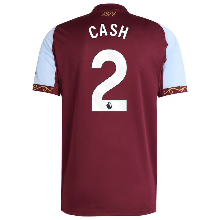Aston Villa Home CASH 2 Jersey 25-26