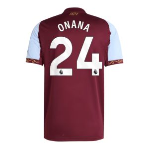 Aston Villa Home ONANA 24 Jersey 25-26