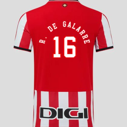 Athletic Club Home R. DE GALARRE 16 Jersey 25-26