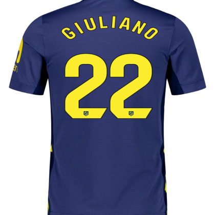 Atletico Madrid Away GIULIANO 22 Jersey 25-26
