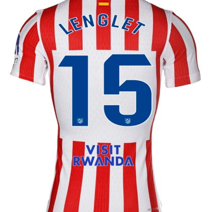 Atletico Madrid Home LENGLET 15 Jersey 25-26