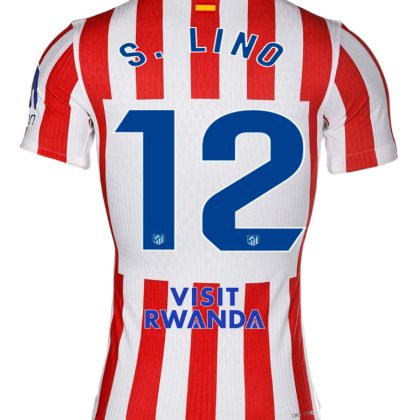 Atletico Madrid Home S. LINO 12 Jersey 25-26