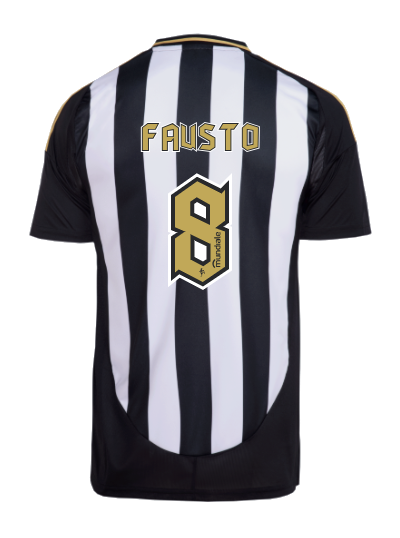 Atletico Mineiro Home Fausto 8 Jersey 25-26