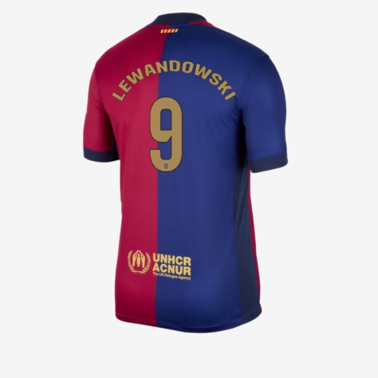 Barcelona Home LEWANDOWSKI 9 Jersey 24-25