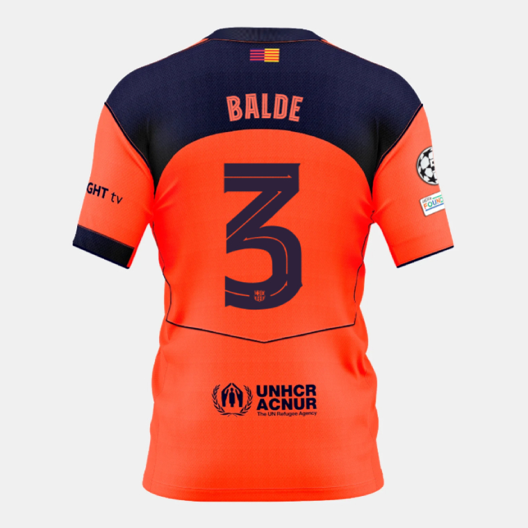 Barcelona Third BALDE 3 Jersey 25-26 (Player Version)