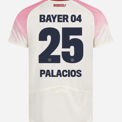 Bayer 04 Leverkusen Away PALACIOS 25 Jersey 25-26