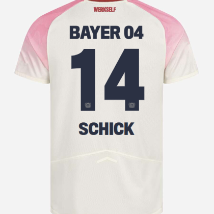 Bayer 04 Leverkusen Away SCHICK 14 Jersey 25-26