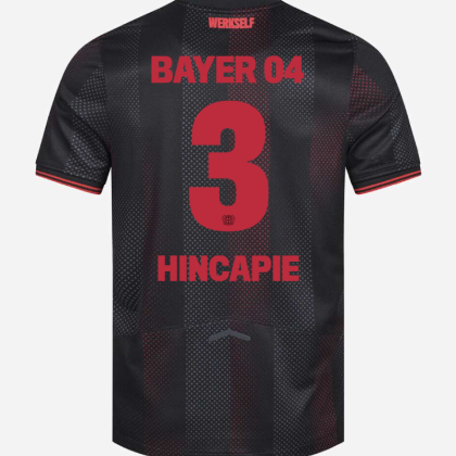 Bayer 04 Leverkusen Home HINCAPIE 3 Jersey 25-26