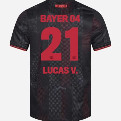 Bayer 04 Leverkusen Home LUCAS VÁZQUEZ 21 Jersey 25-26