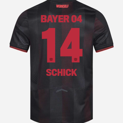 Bayer 04 Leverkusen Home SCHICK 14 Jersey 25-26