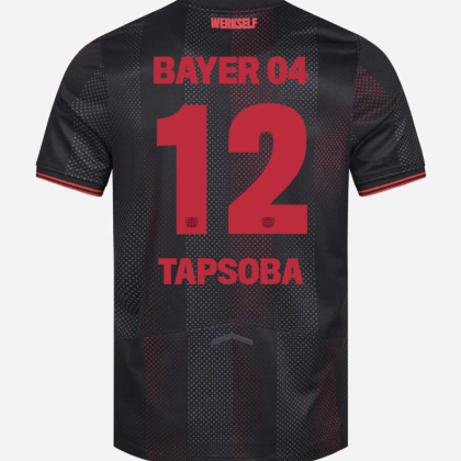 Bayer 04 Leverkusen Home TAPSOBA 12 Jersey 25-26