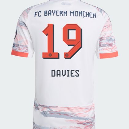 Bayern Munich Away Davies 19 Jersey 25-26