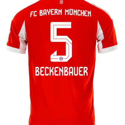 Bayern Munich Home Beckenbauer 5 Jersey 25-26