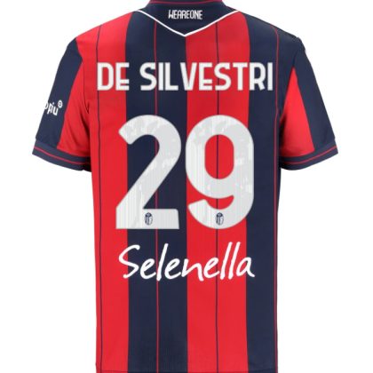 Bologna Home DE SILVESTRI 29 Jersey 25-26