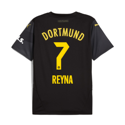 Borussia Dortmund Away Reyna 7 Jersey 24-25