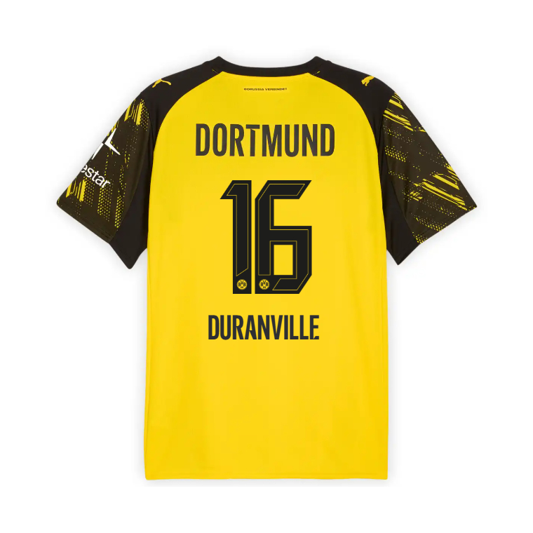 Borussia Dortmund Home DURANVILLE 16 Jersey 25-26