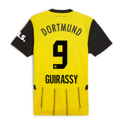 Borussia Dortmund Home Guirassy 9 Jersey 24-25
