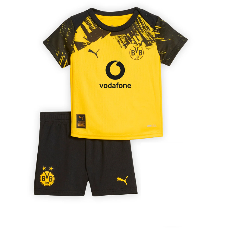 Borussia Dortmund Home Jersey Kids Kit 25-26