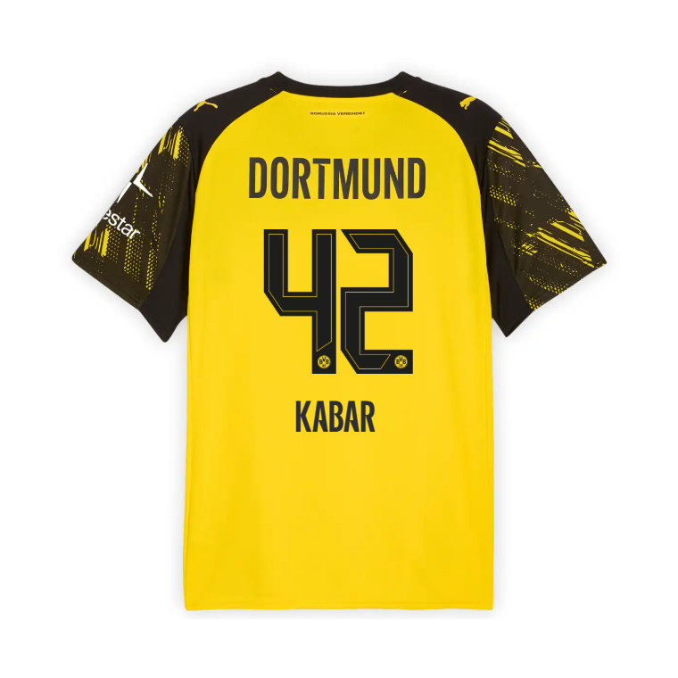 Borussia Dortmund Home KABAR 42 Jersey 25-26