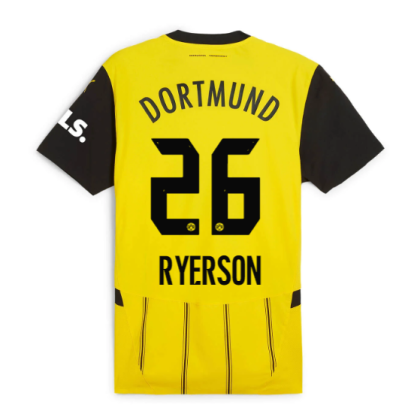 Borussia Dortmund Home Ryerson 26 Jersey 24-25