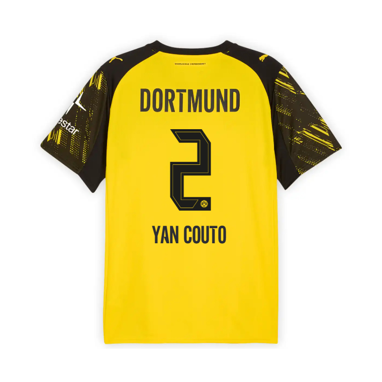 Borussia Dortmund Home YAN COUTO 2 Jersey 25-26