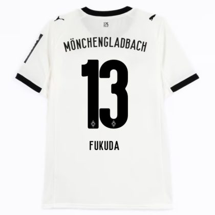 Borussia Monchengladbach Home FUKUDA 13 Jersey 25-26