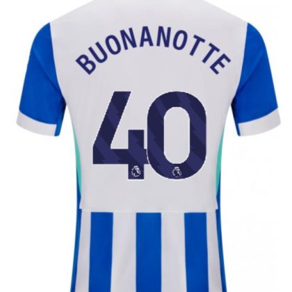 Brighton Hove Albion Home BUONANOTTE 40 Jersey 25-26