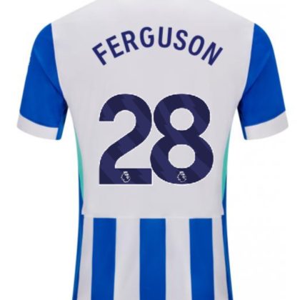 Brighton Hove Albion Home FERGUSON 28 Jersey 25-26