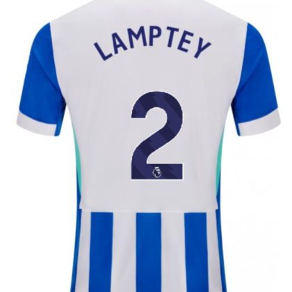 Brighton Hove Albion Home LAMPTEY 2 Jersey 25-26