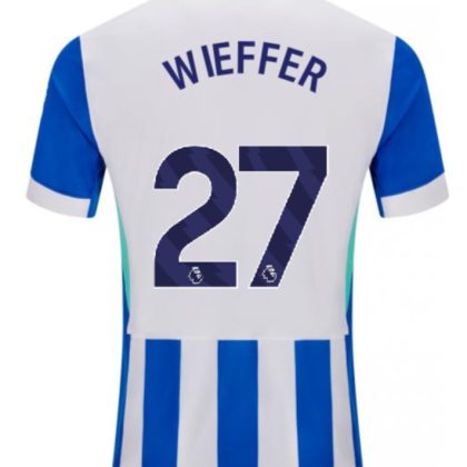 Brighton Hove Albion Home WIEFFER 27 Jersey 25-26