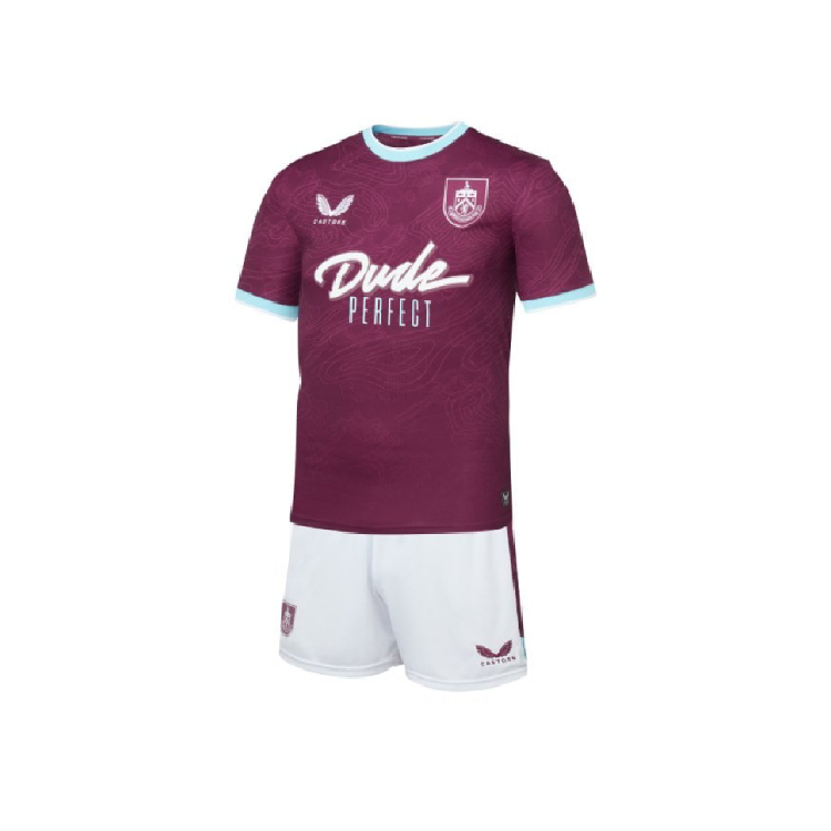 Burnley Home Jersey Kids Kit 25-26