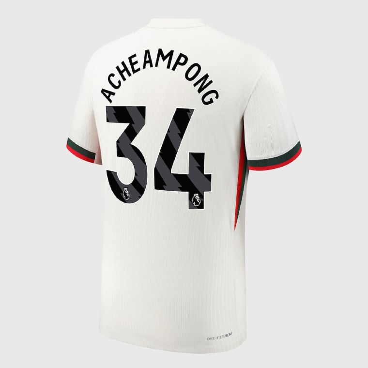 Chelsea Away ACHEAMPONG 34 Jersey 25-26 (Player Version)