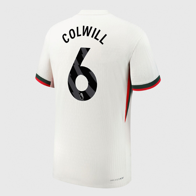 Chelsea Away COLWILL 6 Jersey 25-26 (Player Version)