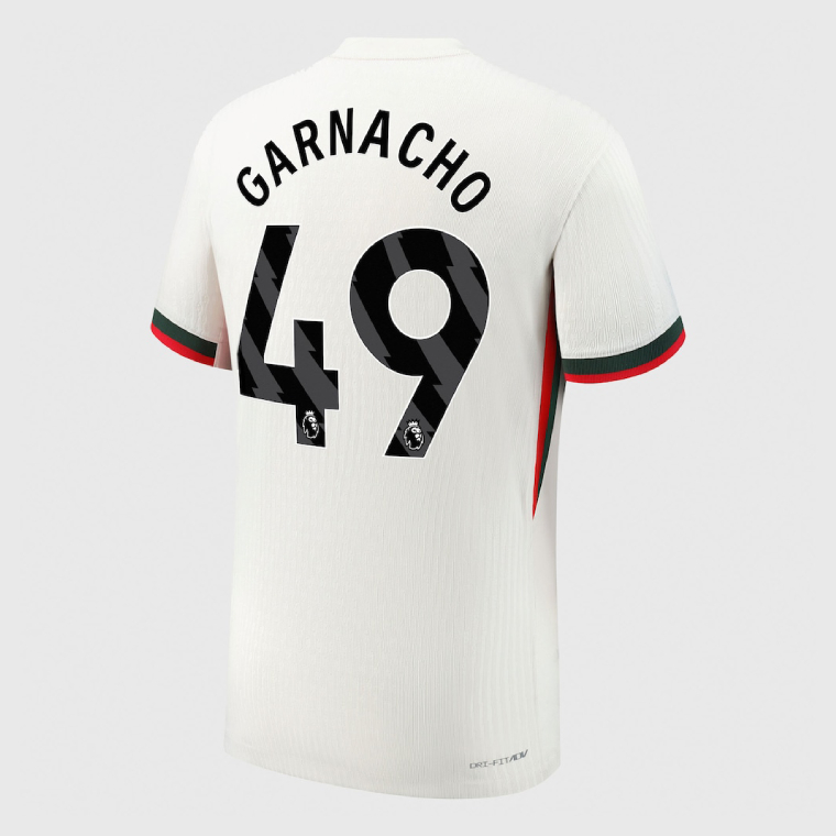 Chelsea Away GARNACHO 49 Jersey 25-26 (Player Version)