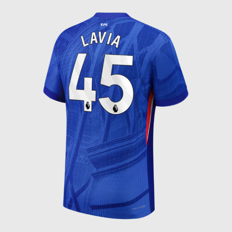 Chelsea Home LAVIA 45 Jersey 25-26 (Player Version)