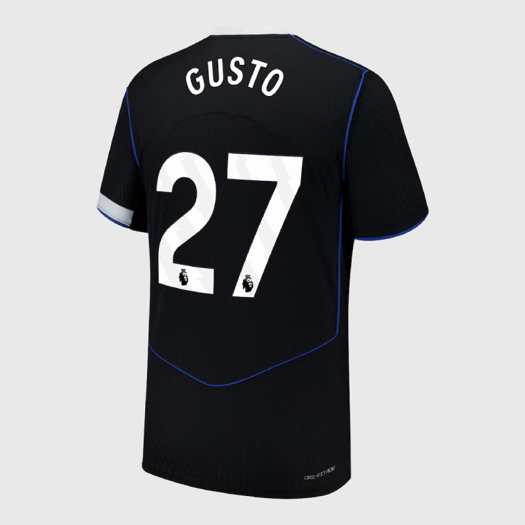 Chelsea Third GUSTO 27 Jersey 25-26 (Player Version)